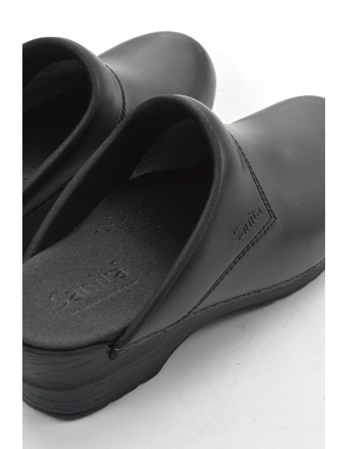SABOT Sanita noir mat FEMME - Accueil