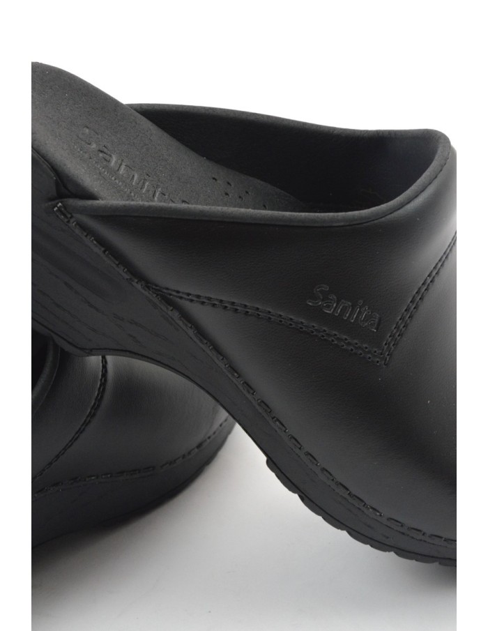 SABOT Sanita noir mat FEMME - Accueil
