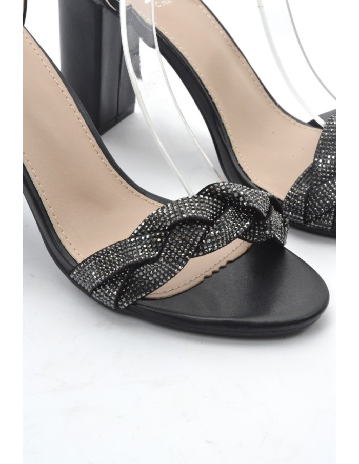 TALON STRASS NOIR FEMME - Accueil