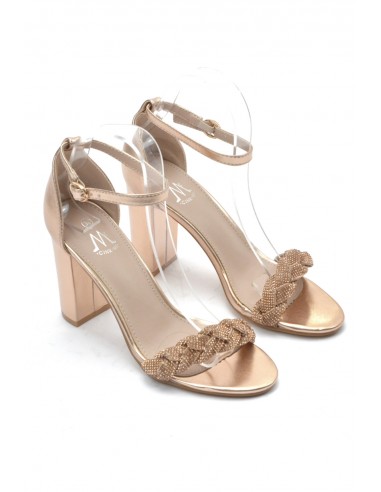 TALON STRASS CHAMPAGNE  FEMME
