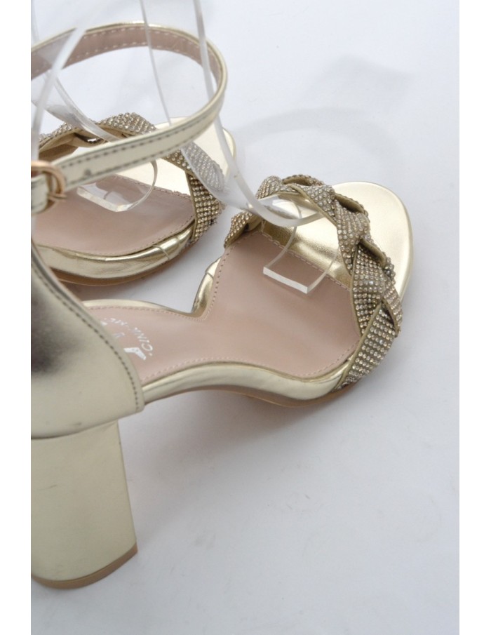 TALON STRASS GOLD FEMME - Accueil