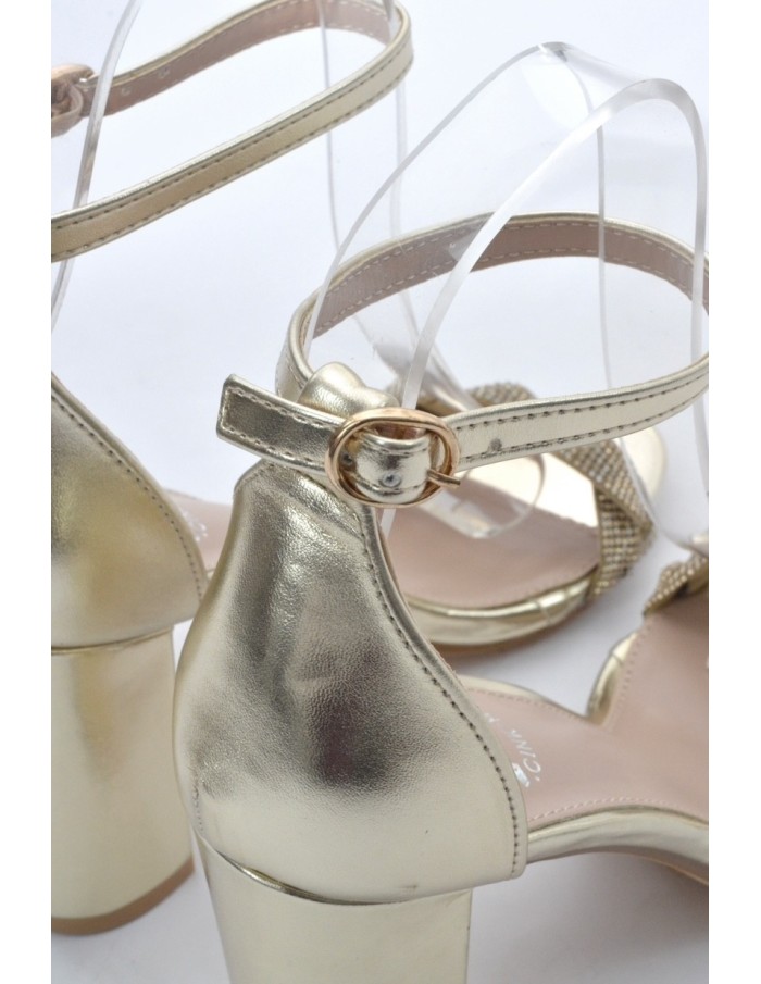 TALON STRASS GOLD FEMME - Accueil