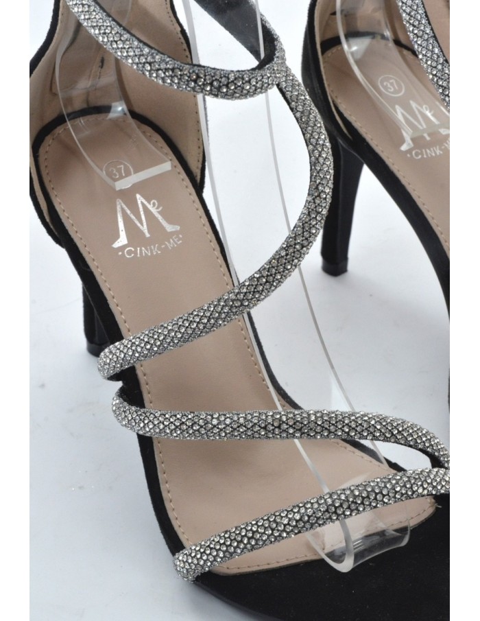 TALON STRASS NOIR-FEMME - Accueil