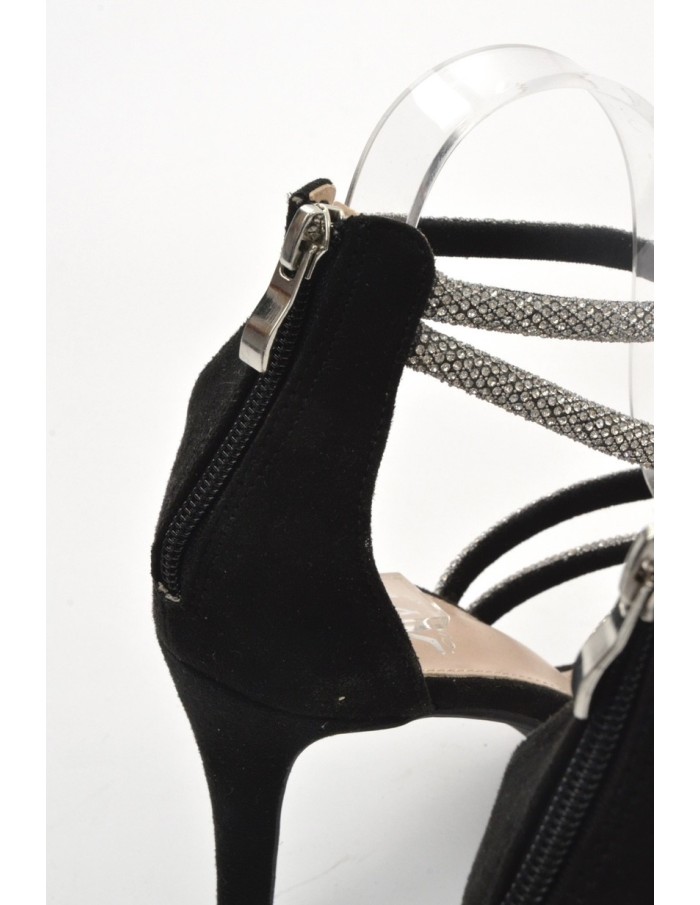 TALON STRASS NOIR-FEMME - Accueil