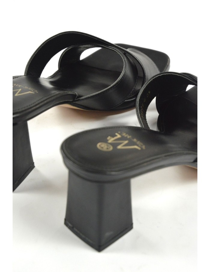 TALON À LANIÈRE NOIR - FEMME - Accueil