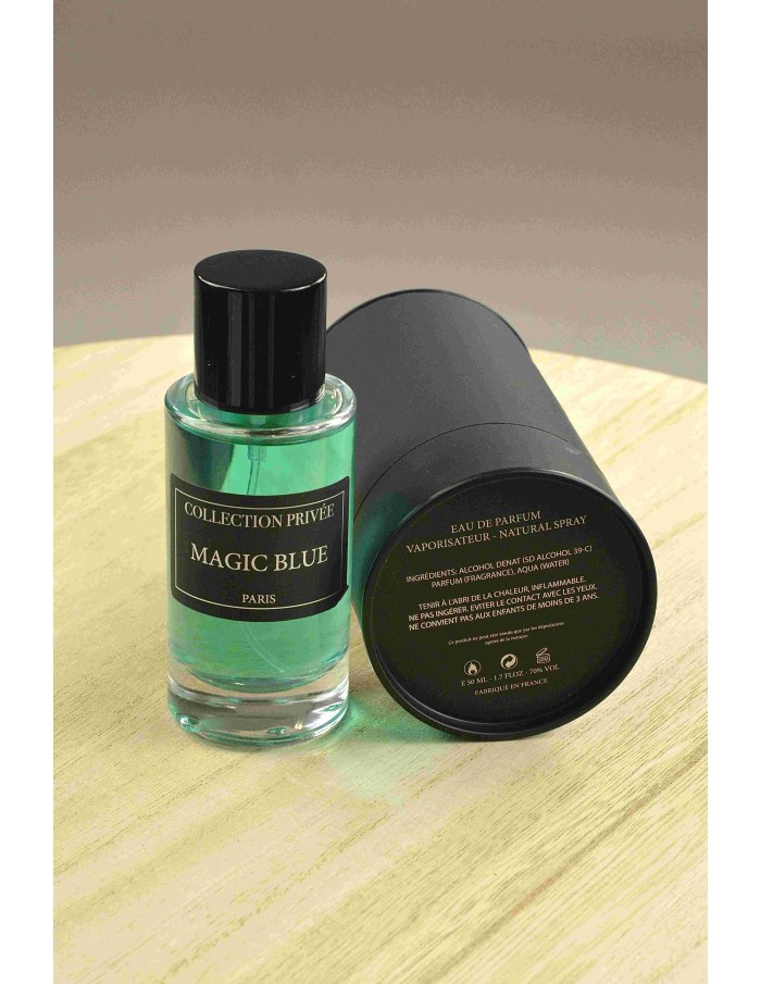 Parfum MAGIC-BLUE-Collection privé Intense - Accueil