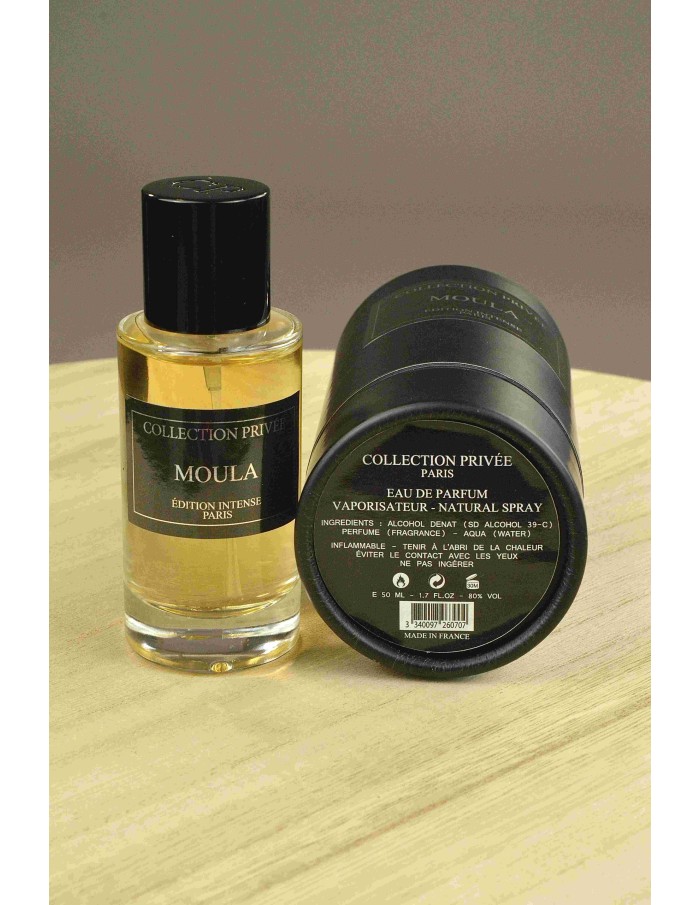 Parfum-Moula- Collection Privé Intense - Accueil