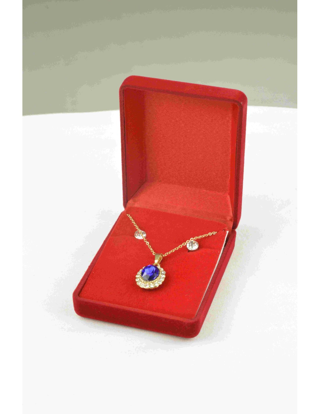 Coffret Bijoux Collier Et Boucles D'oreilles En Acier Inoxydable - Couleur Argenté - INOX