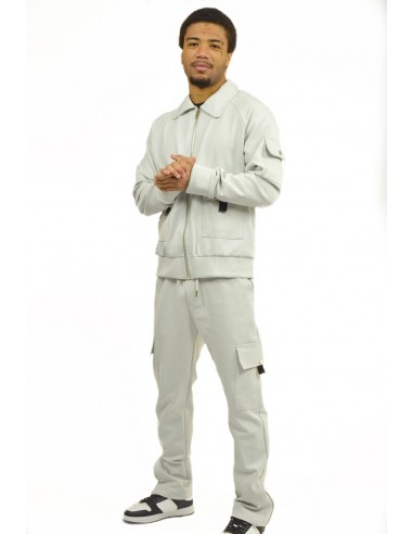 Ensemble cargo gris - homme