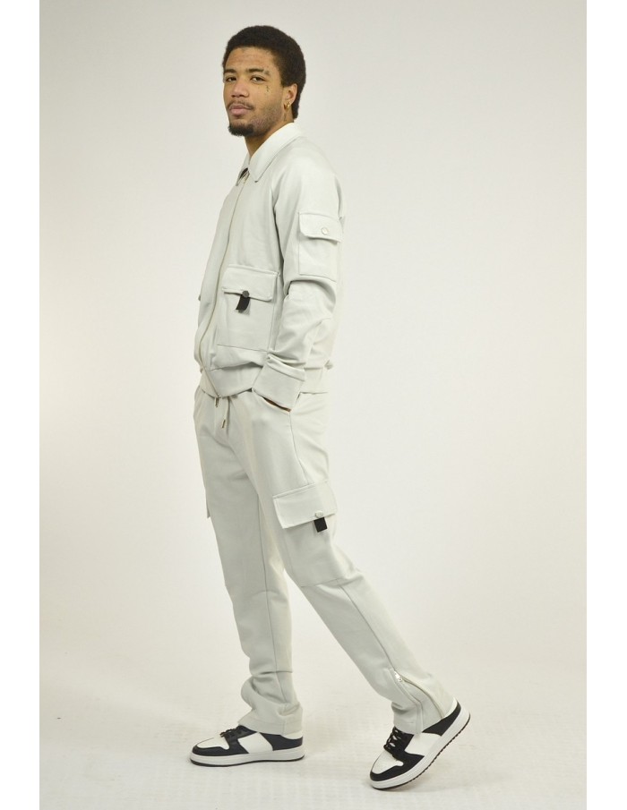 Ensemble cargo gris - homme - Accueil