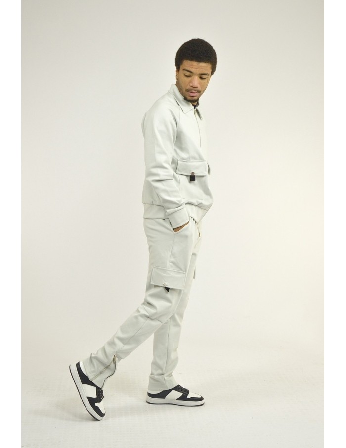 Ensemble cargo gris - homme - Accueil