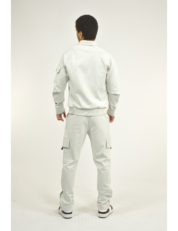 Ensemble cargo gris - homme - Accueil