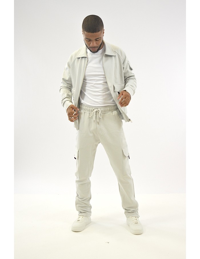 Ensemble cargo gris - homme - Accueil