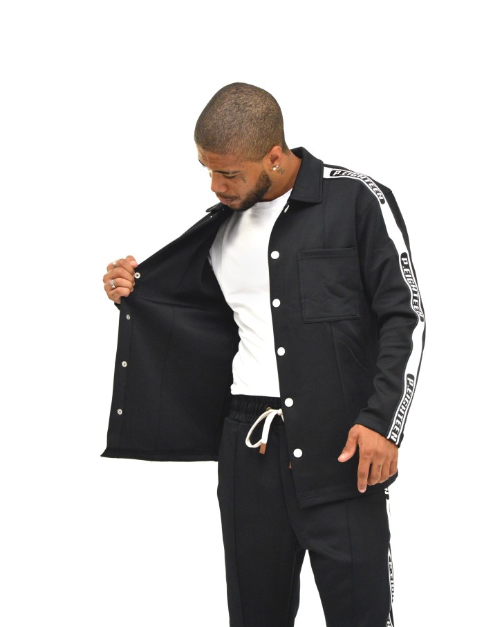 Ensemble JOGGING "plus eighteen" noir - homme - Accueil