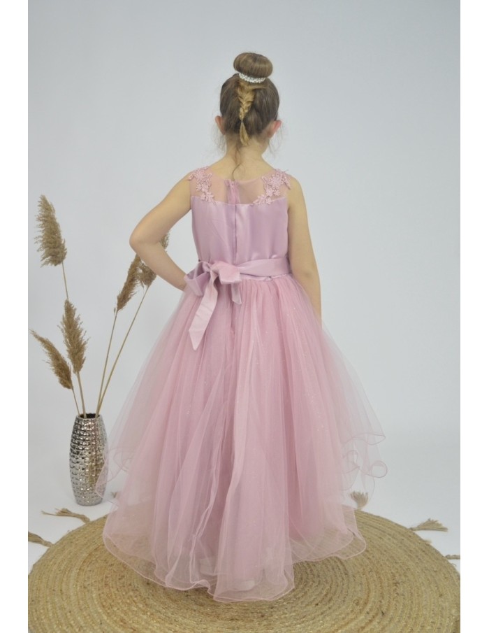 ROBE DE CÉRÉMONIE ROSE MILITAIRE JUNIOR FILLE - ENFANTS