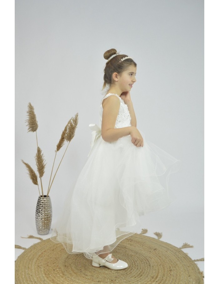 ROBE DE CÉRÉMONIE BLANC JUNIOR FILLE - ENFANTS