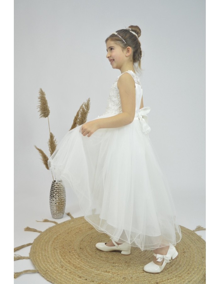 ROBE DE CÉRÉMONIE BLANC JUNIOR FILLE - ENFANTS
