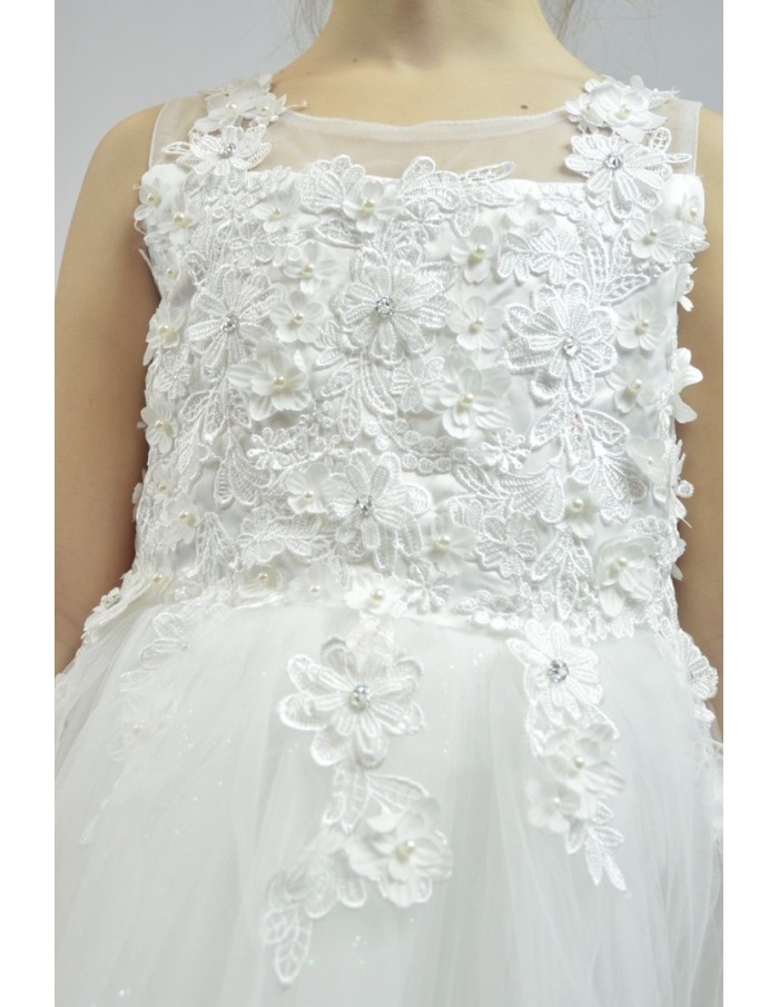 ROBE DE CÉRÉMONIE BLANC JUNIOR FILLE - ENFANTS