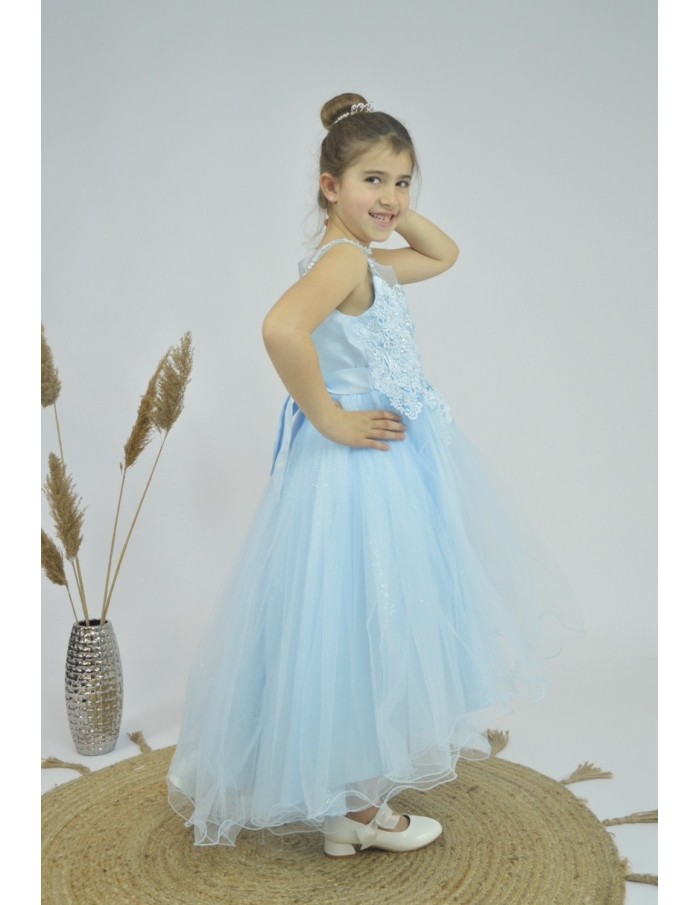 ROBE DE CÉRÉMONIE BLEU JUNIOR FILLE - ENFANTS