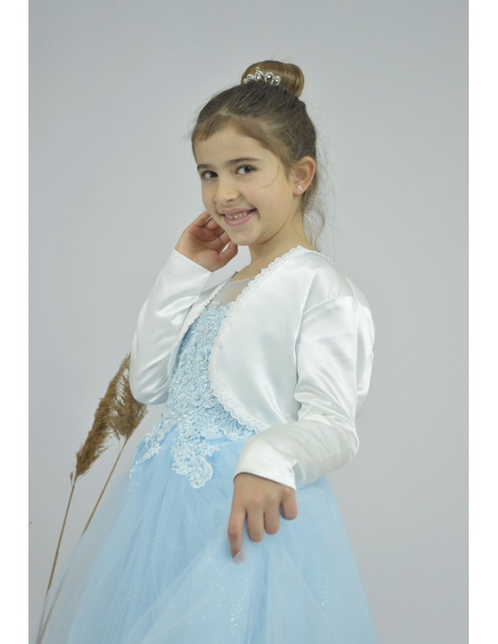 bollero blanc - fille - Accueil