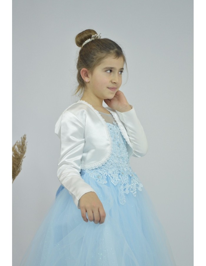 bollero blanc - fille - Accueil