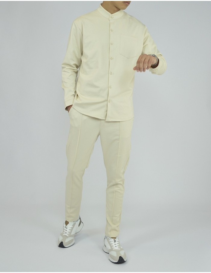 ensemble chemise beige zayne - homme - Accueil