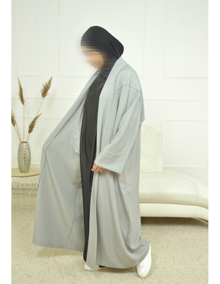 kimono-gris-femme - Accueil