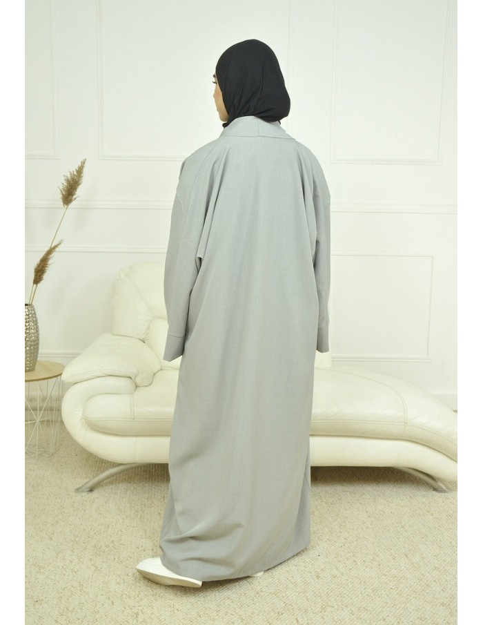 kimono-gris-femme - Accueil