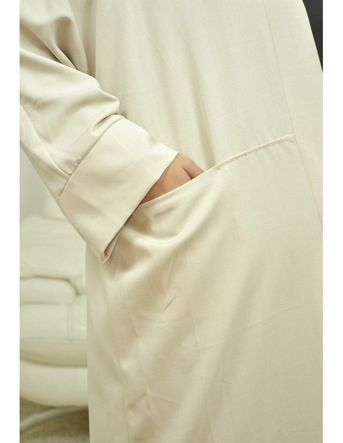 kimono-beige-femme - Accueil