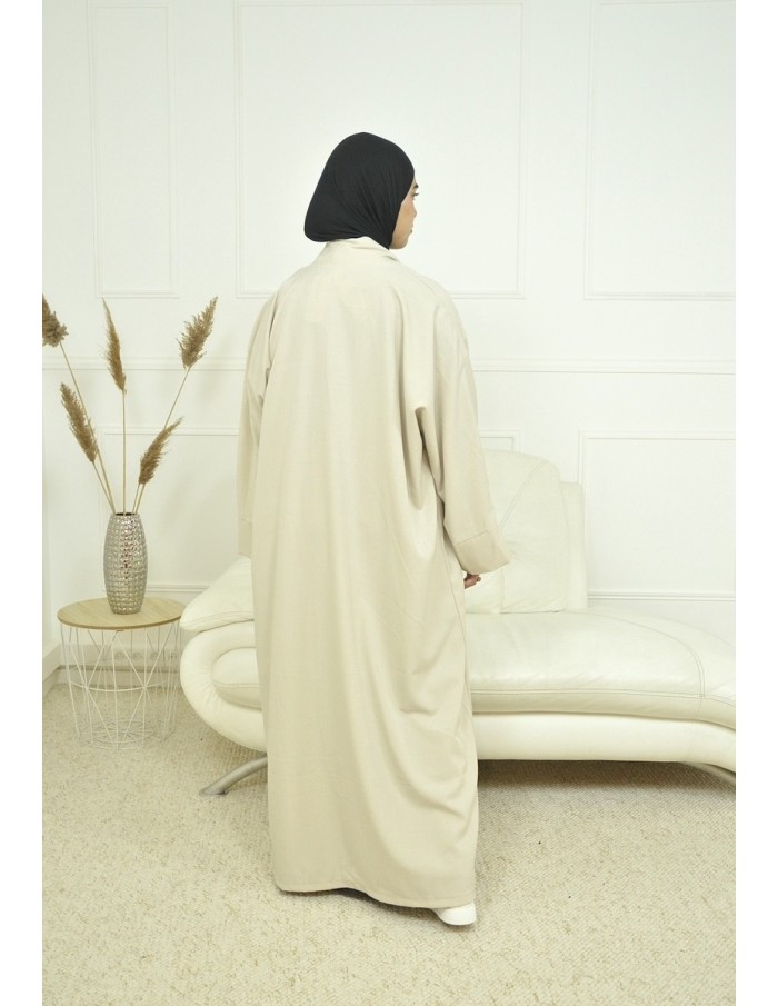 kimono-beige-femme - Accueil