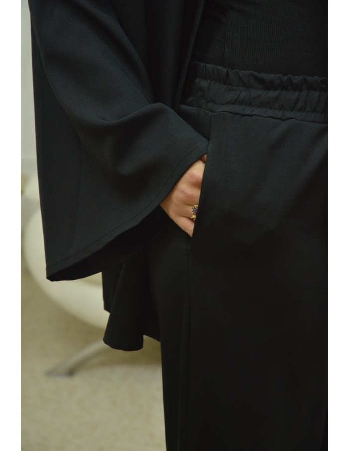 Ensemble gilet / pantalon Noir - Femme - Accueil