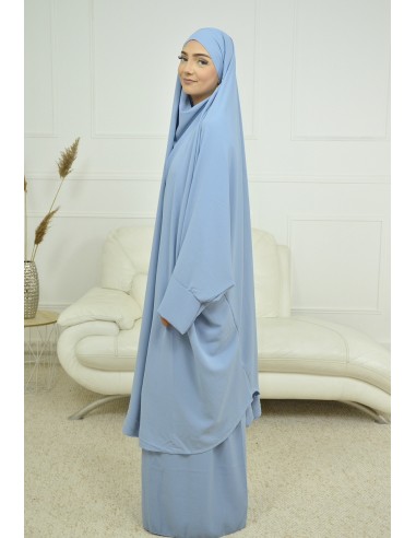 ENSEMBLE ROBE ET JUPE VOILE  INTÉGRÉ...