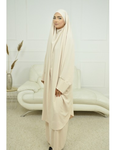 ENSEMBLE ROBE ET JUPE VOILE INTÉGRÉ...