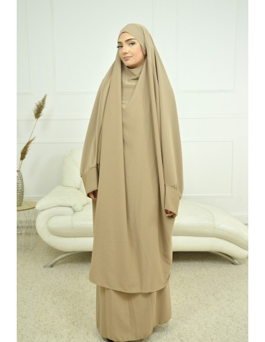 ENSEMBLE ROBE ET JUPE VOILE INTÉGRÉ...