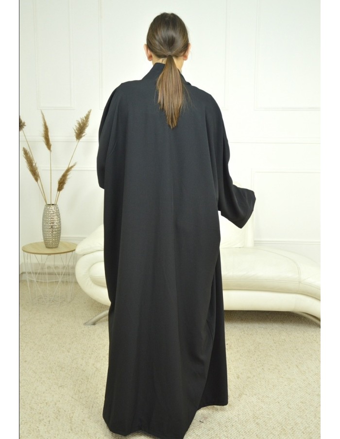 manteau LONG À POCHES NOIR - FEMME - Accueil
