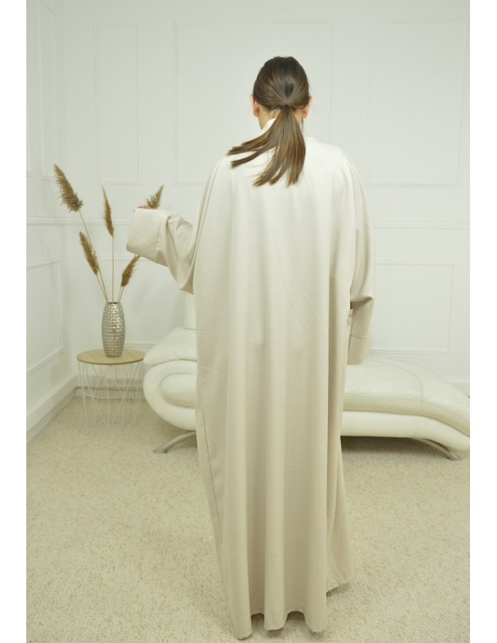 manteau LONG À POCHES beige - FEMME - Accueil