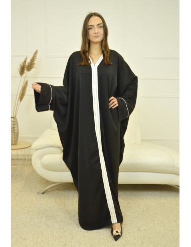 ROBE LONGUE ET AMPLE MASTOUR NOIR -...