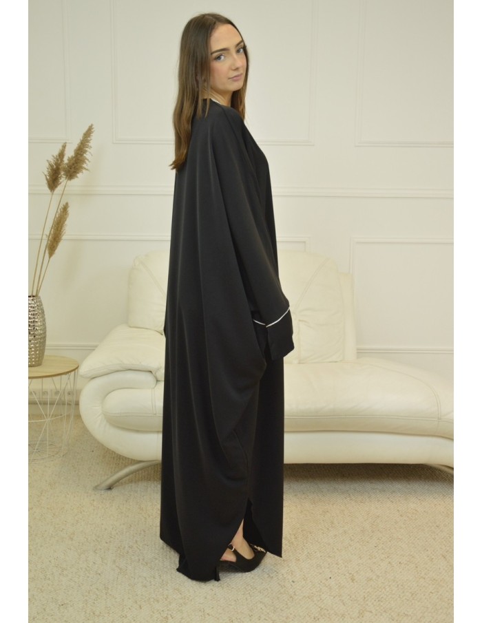 ROBE LONGUE ET AMPLE MASTOUR NOIR - FEMME - Accueil