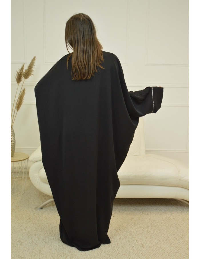 ROBE LONGUE ET AMPLE MASTOUR NOIR - FEMME - Accueil