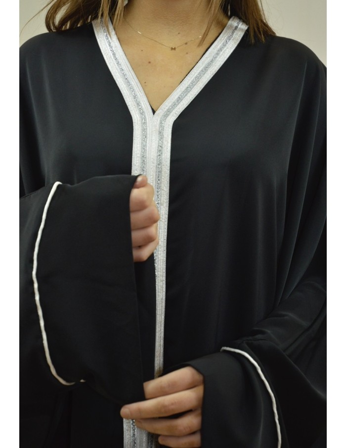 ROBE LONGUE ET AMPLE MASTOUR NOIR - FEMME - Accueil