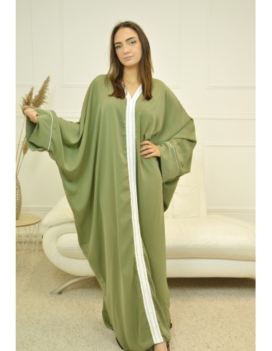 ROBE LONGUE ET AMPLE MASTOUR VERT -...