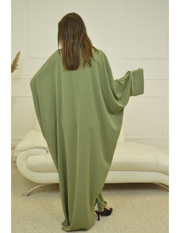 ROBE LONGUE ET AMPLE MASTOUR VERT - FEMME - Accueil