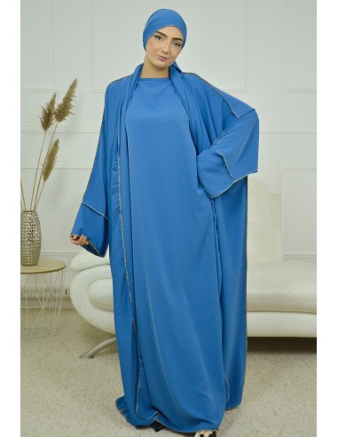ENSEMBLE 2 PIECES AVEC VOILE INTEGRÉ...