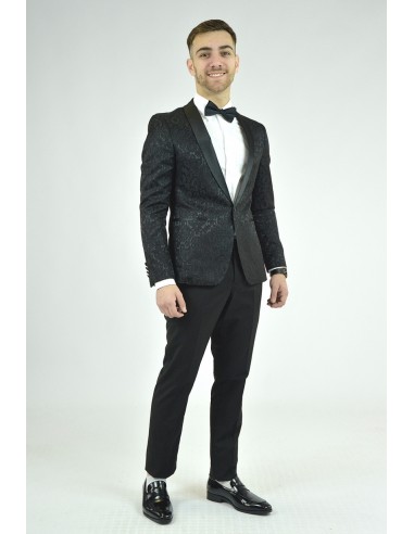 Ensemble costume 2 pièces noir à...