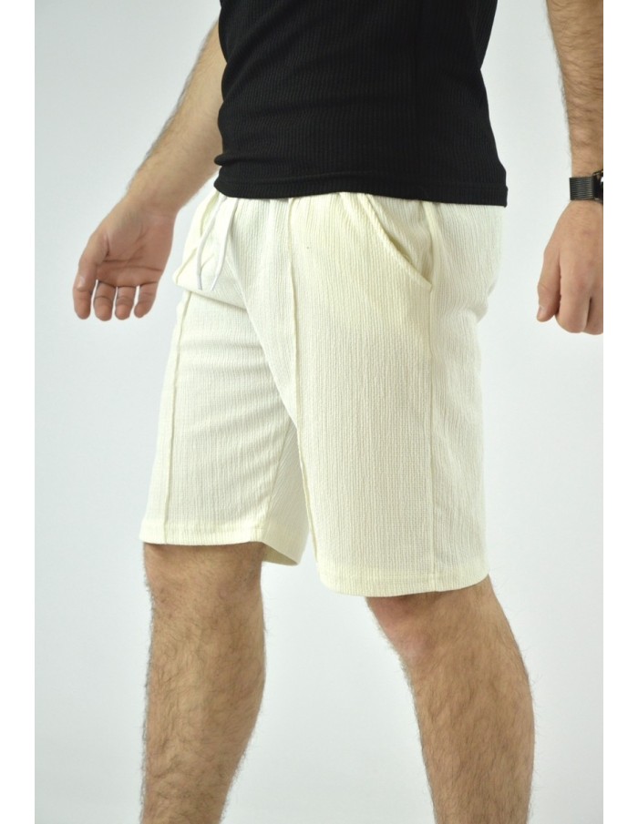 SHORT EN GAZ HOMME - BANC - Accueil