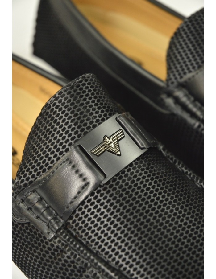 mocassin noir - homme - Accueil
