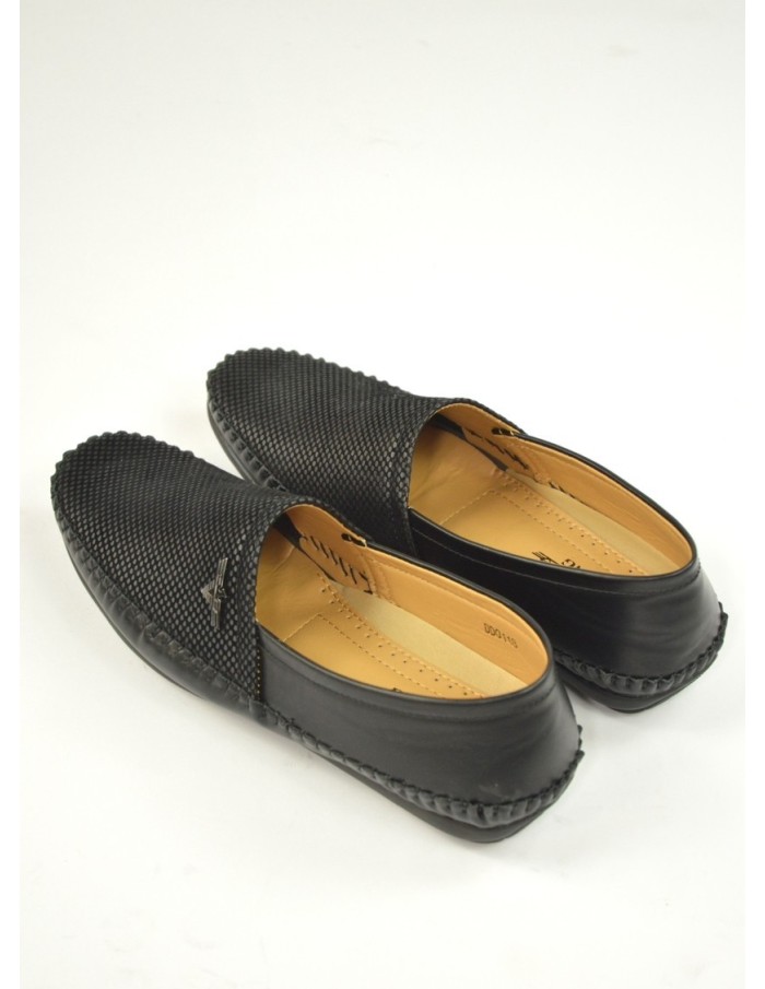 mocassin noir - homme - Accueil