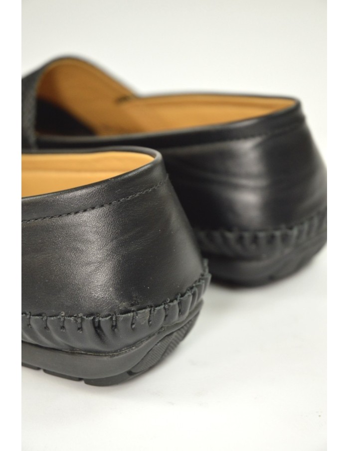 mocassin noir - homme - Accueil