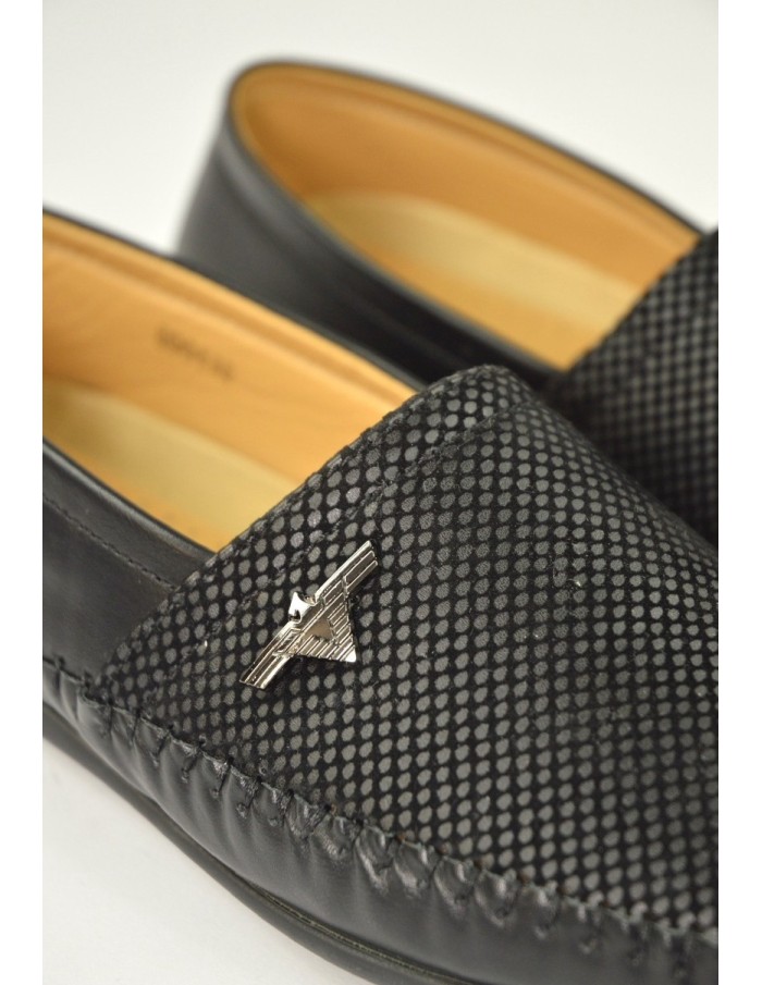 mocassin noir - homme - Accueil