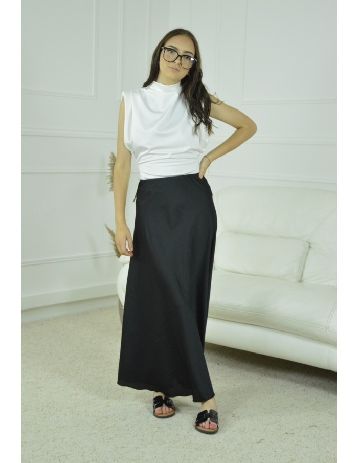 TOP SANS MANCHES ÉPAULETTES UNI -FEMME- BLANC - Accueil
